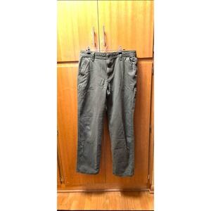 Legendary Outfitters Canvas Utility Pants Mens 34x32 Olive Green Work Trousers